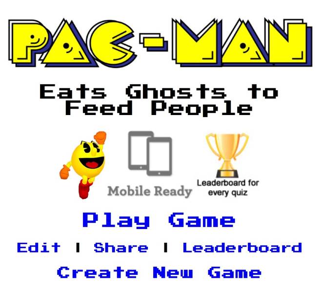 Pac Man vs Hunger